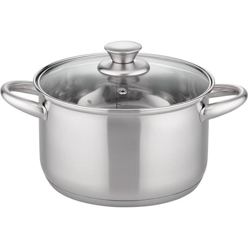 Faitout - GSW - RIGO - 24 cm - Induction - Acier inoxydable