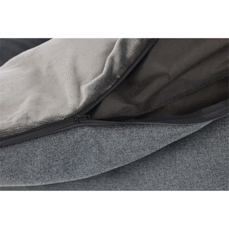 Image secondaire de KERBL - Panier / Coussin - Platin Ortho - Gris - 80 x 60 x 25 cm