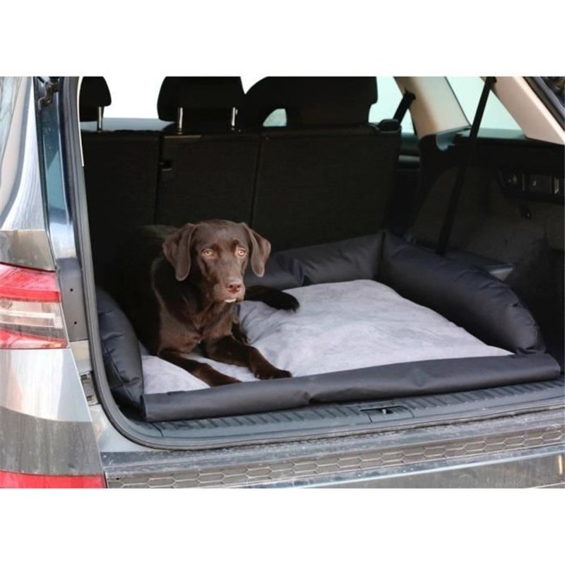 KERBL - Coussin pour coffre - Gris/noir - 95x75cm