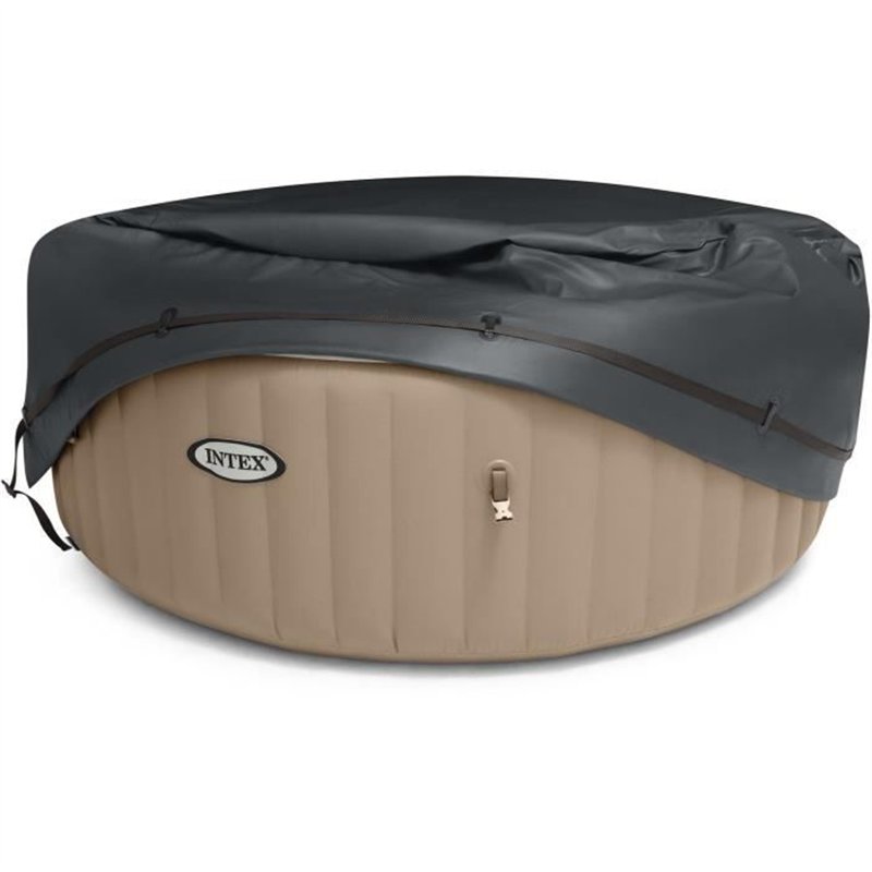 Couverture Thermique - INTEX - PureSpa Rond - 8 places - Evite la déperdition de chaleur