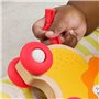 FISHER-PRICE Animaux a pousser en bois os - JFN19