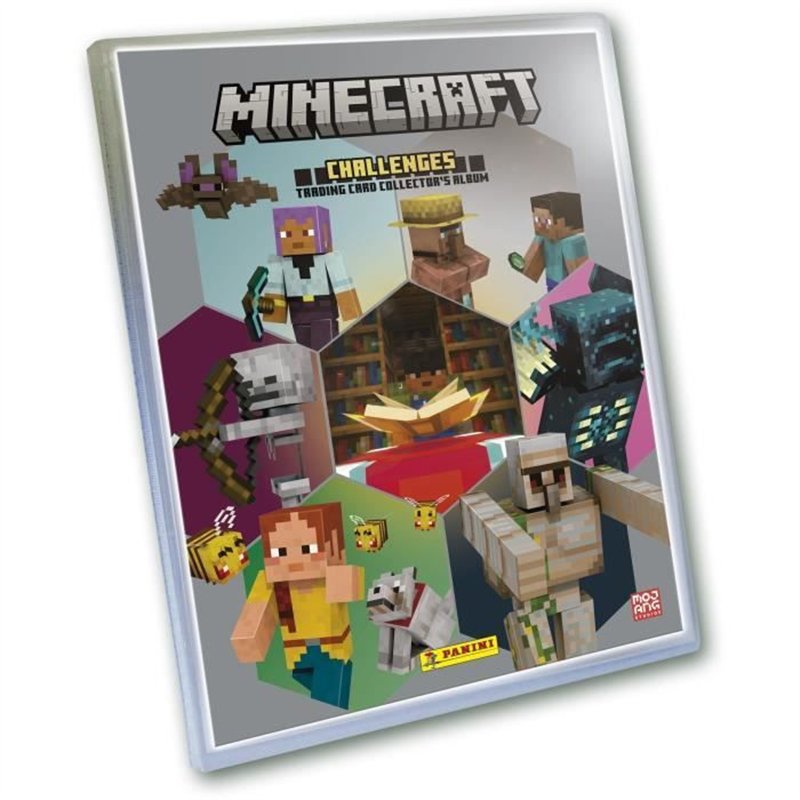 Image secondaire de Pack de démarrage - PANINI - Minecraft TC 4 - Starter Pack - Classeur + 2 pochettes + 1 patch + 1 carte EL