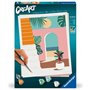 CreArt 24x30 cm Vacation Mode, Adulte, Peinture par numéros, 25524, Ravensburger