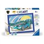 CreArt Kids 18x24cm Lamborghini, Kit de peinture par numéros Numéro d'Art, Des 7 ans, 25842, Ravensburger