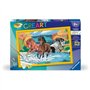 CreArt Kids 31x21cm Horde de chevaux, Kit de peinture par numéros Numéro d'Art, Des 9 ans, 25846, Ravensburger