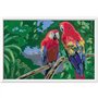 CreArt Kids 31x21cm Perroquets, Kit de peinture par numéros Numéro d'Art, Des 7 ans, 25854, Ravensburger