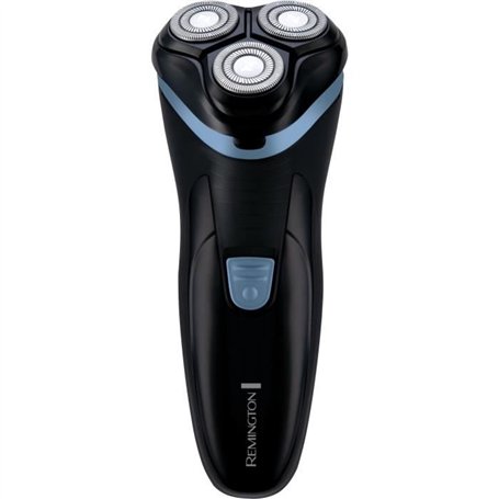 Rasoir rotatif sans fil - REMINGTON - R1000 - 3 lames Dual Track - Tondeuse escamotable - Autonomie 30 min - LED