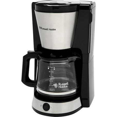 Cafetiere - RUSSELL HOBBS - HEATON - 1,25 L - Noir / Inox