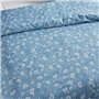 Parure de lit - TODAY Crazy - Imprimé Floral - 2 personnes - 220 x 240 cm - Bleu