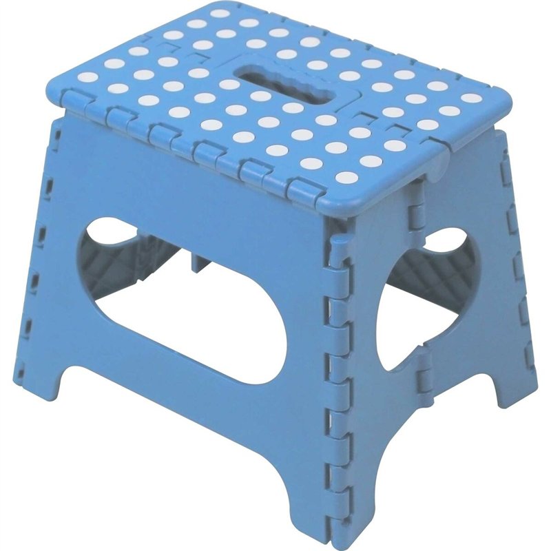 Tabouret Pliable Marbueno Plastique Couleur Assortie 33x26,5x27 cm Jardin 10534