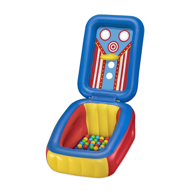 Bestway Piscine Gonflable Enfant Jeux avec Balles 110x81x62 cm +2 Ans Jardin 52635