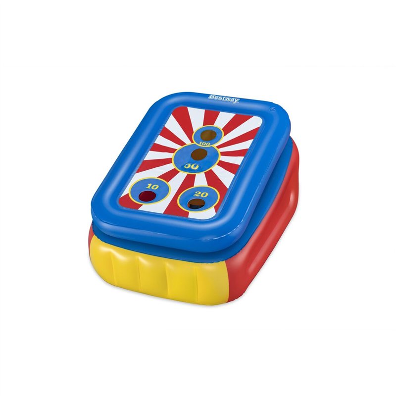 Image secondaire de Bestway Piscine Gonflable Enfant Jeux avec Balles 110x81x62 cm +2 Ans Jardin 52635