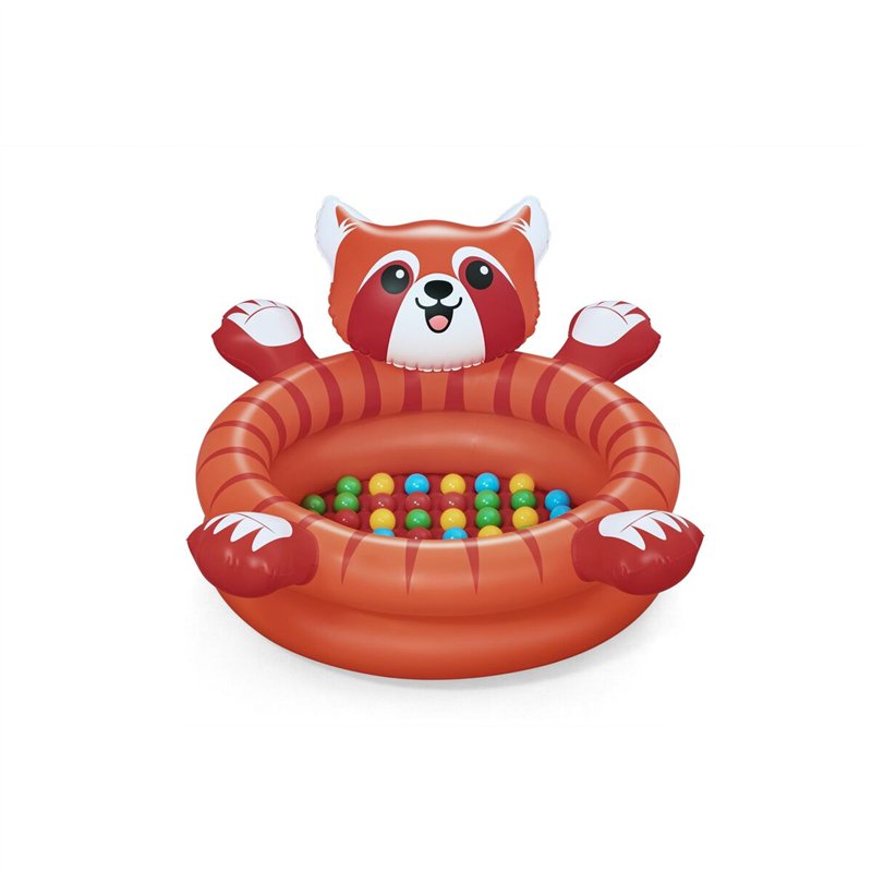 Image secondaire de Bestway Piscine à Boules Gonflable Panda 107x94x58 cm +2 Ans Intérieur et Jardin 52702