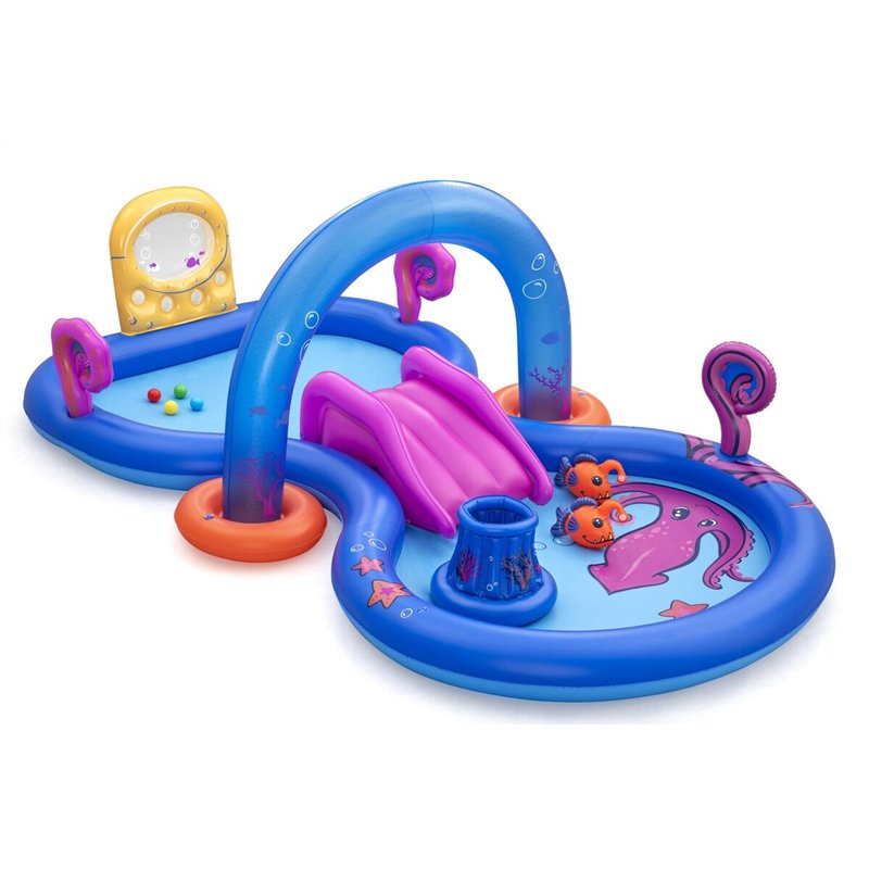 Image secondaire de Bestway Piscine Gonflable Aventure Parc Aquatique 330x188x117 cm +2 Ans Jardin 53167