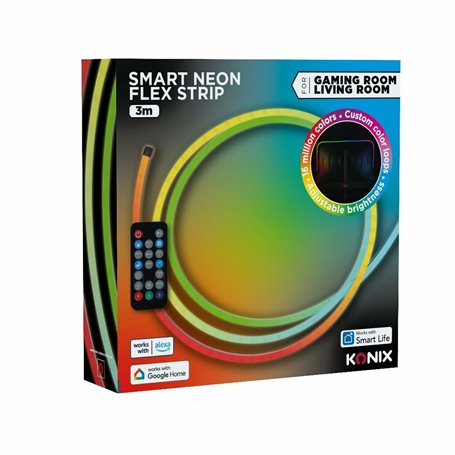 Bandes LED KONIX SMART 3 m Multicouleur