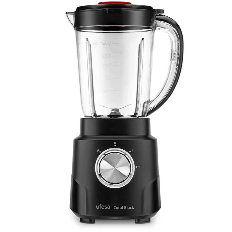 Bol mixeur UFESA CORAL BLACK Noir 600 W 1,5 L