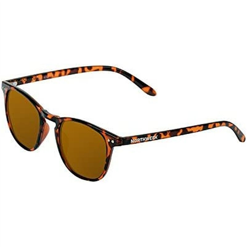 Image secondaire de Lunettes de soleil Unisexe Northweek Wall Tortoise Marron Tortoise (Ø 45 mm)