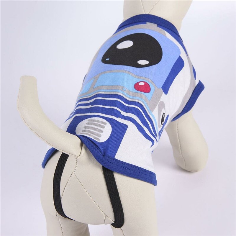Image secondaire de T-shirt pour Chien Star Wars R2-D2 Bleu 2XS - M