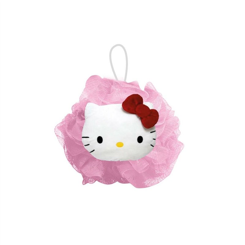 Éponge Corporelle Hello Kitty Rose 20 % Polyester 12 x 12 x 12 cm