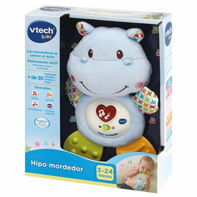 Image secondaire de Anneau de dentition pour bébé Vtech Hippopotame