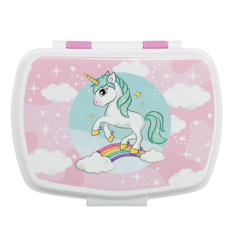 Image secondaire de Boîte à lunch Stor Rose polypropylène Licorne Rectangulaire