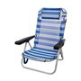 Chaise Pliante Colorbaby Marin 48 x 48,5 x 84 cm Blanc Blue marine