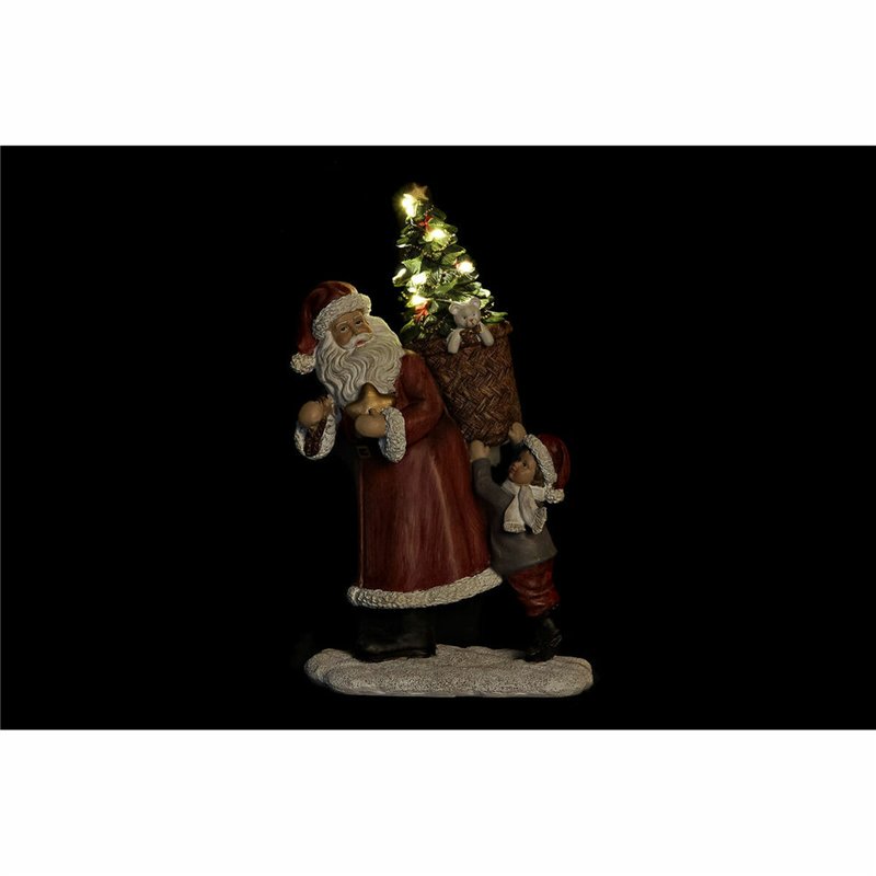 Image secondaire de Figurine Décorative DKD Home Decor Père Noël Résine (15 x 11 x 27 cm)