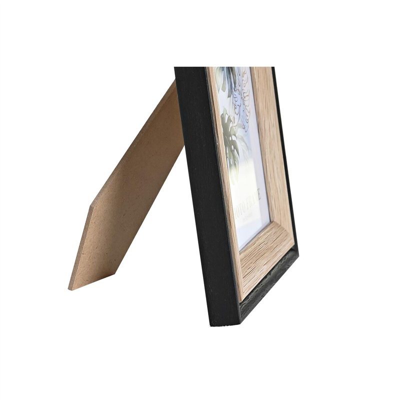 Image secondaire de Cadre photo DKD Home Decor Gris Beige Marron Blanc Tropical Bois MDF (15 x 1,5 x 20 cm) (4 Unités)