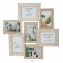 Cadre photo DKD Home Decor Verre Naturel Bois MDF Scandinave (50,5 x 1,8 x 48 cm)