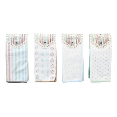 Ensemble de Chiffons DKD Home Decor 4 Pièces