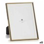 Cadre photo MS61001-MAT GOLD Doré Verre Acier (12 Unités)