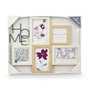 Cadre photo 411408K Naturel Métal Bois MDF (8 Unités)
