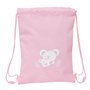 Sac à dos serré par des ficelles Safta Koala Rose 26 x 34 x 1 cm