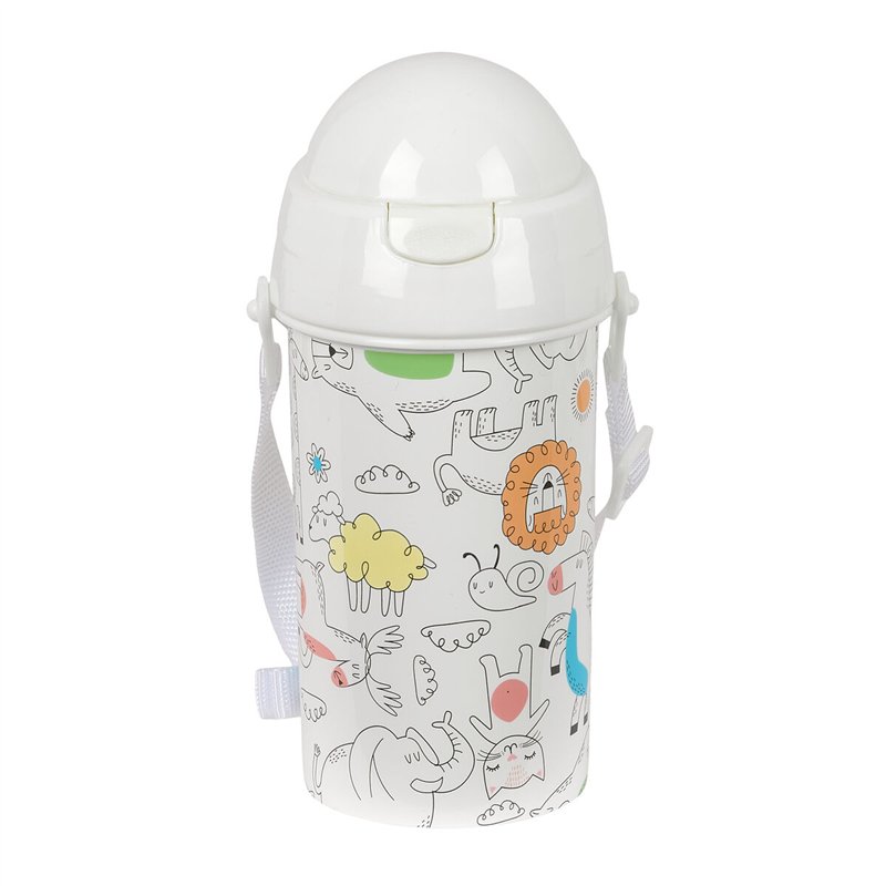 Image secondaire de Bouteille d'eau Safta Zoo Beige PVC 500 ml