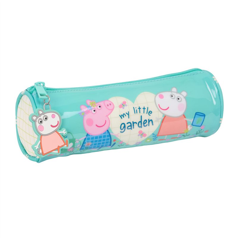 Fourre-tout Peppa Pig Pretty flowers Jaune Menthe 20 x 7 x 7 cm