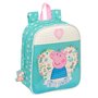 Sac à dos enfant Peppa Pig Pretty flowers Jaune Menthe 22 x 27 x 10 cm