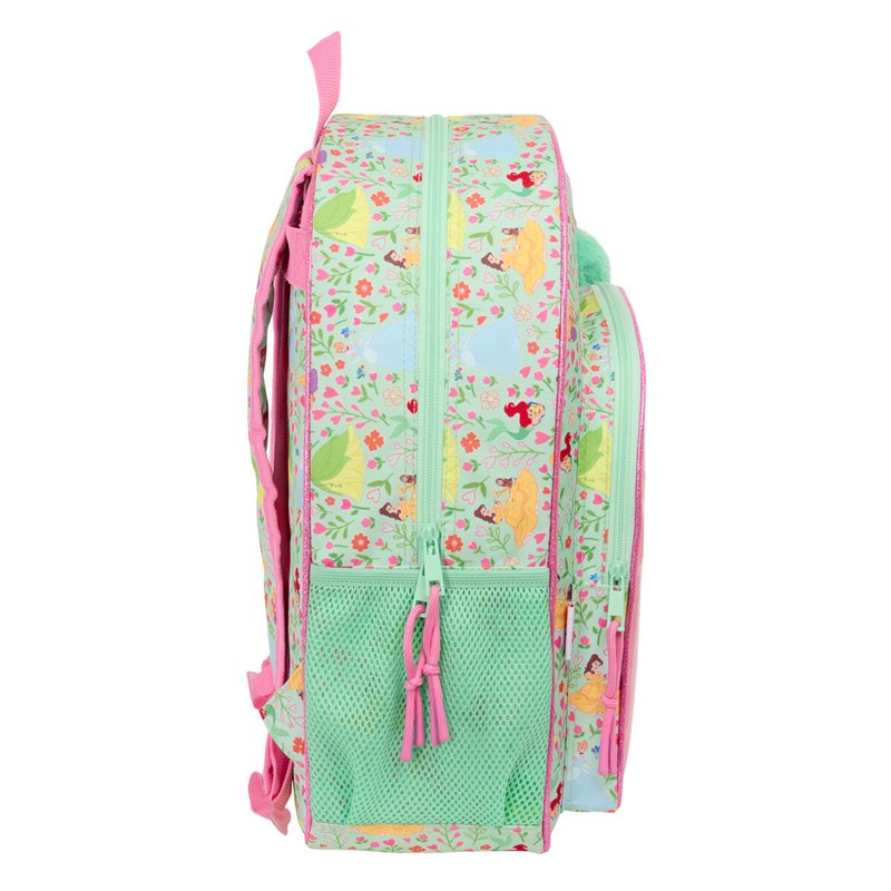 Image secondaire de Cartable Disney Princess Bloom Vert Rose 33 x 42 x 14 cm