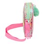 Sac à Bandoulière Disney Princess Bloom Vert Rose 16 x 18 x 4 cm