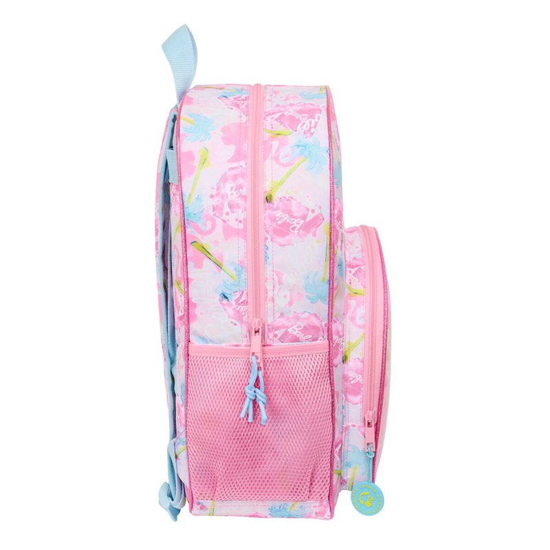 Image secondaire de Cartable Barbie Painterly Rose Bleu ciel 33 x 42 x 14 cm