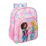 Cartable Barbie Painterly Rose Bleu ciel 32 x 38 x 12 cm