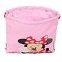 Sac à dos serré par des ficelles Minnie Mouse Naive Rose 26 x 34 x 1 cm