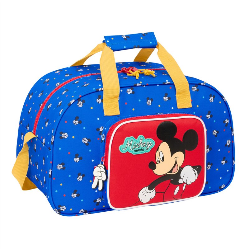 Sac de sport Mickey Mouse Clubhouse Good day Bleu 40 x 24 x 23 cm