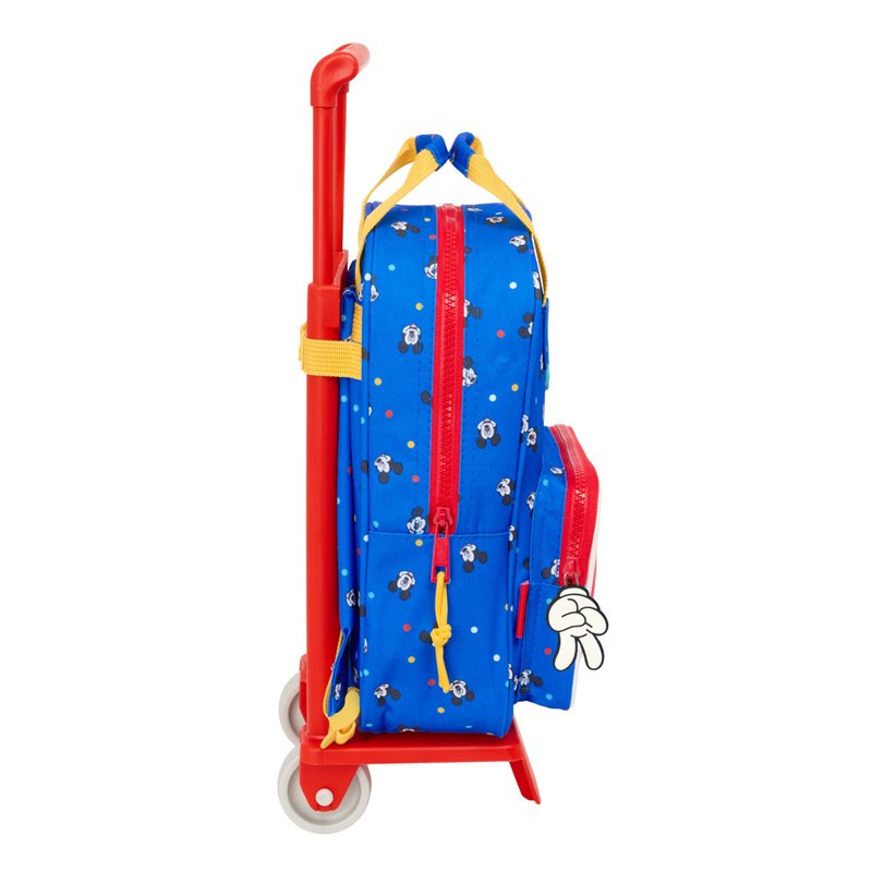 Image secondaire de Cartable à roulettes Mickey Mouse Clubhouse Good day Bleu 20 x 28 x 8 cm
