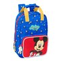 Cartable Mickey Mouse Clubhouse Good day Bleu 20 x 28 x 8 cm