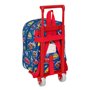 Cartable à roulettes Cars Racing Blue marine 22 x 27 x 10 cm