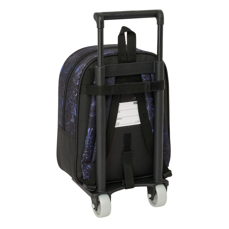 Image secondaire de Cartable à roulettes Spider-Man Attack Noir 22 x 27 x 10 cm