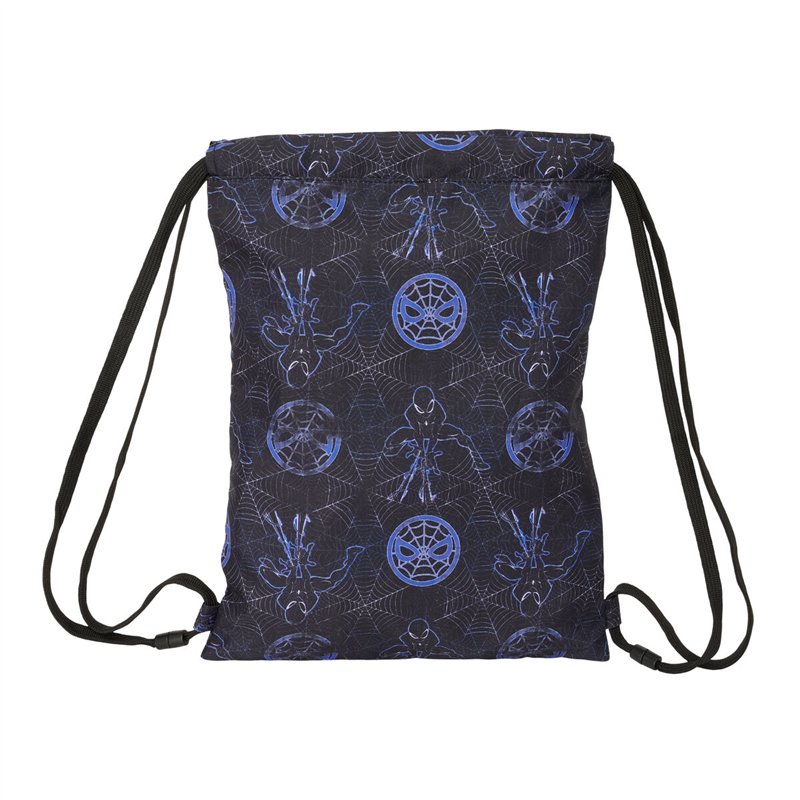 Image secondaire de Sac à dos serré par des ficelles Spider-Man Attack Noir 26 x 34 x 1 cm