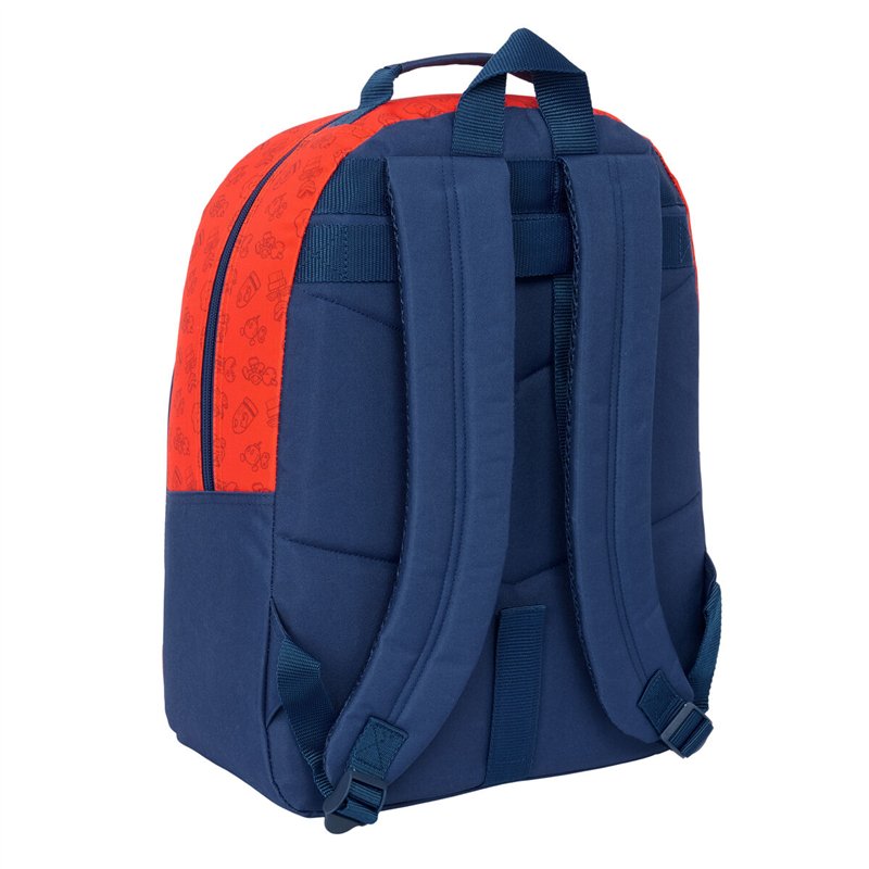 Image secondaire de Cartable Super Mario Trick Rouge Bleu foncé 32 x 42 x 15 cm
