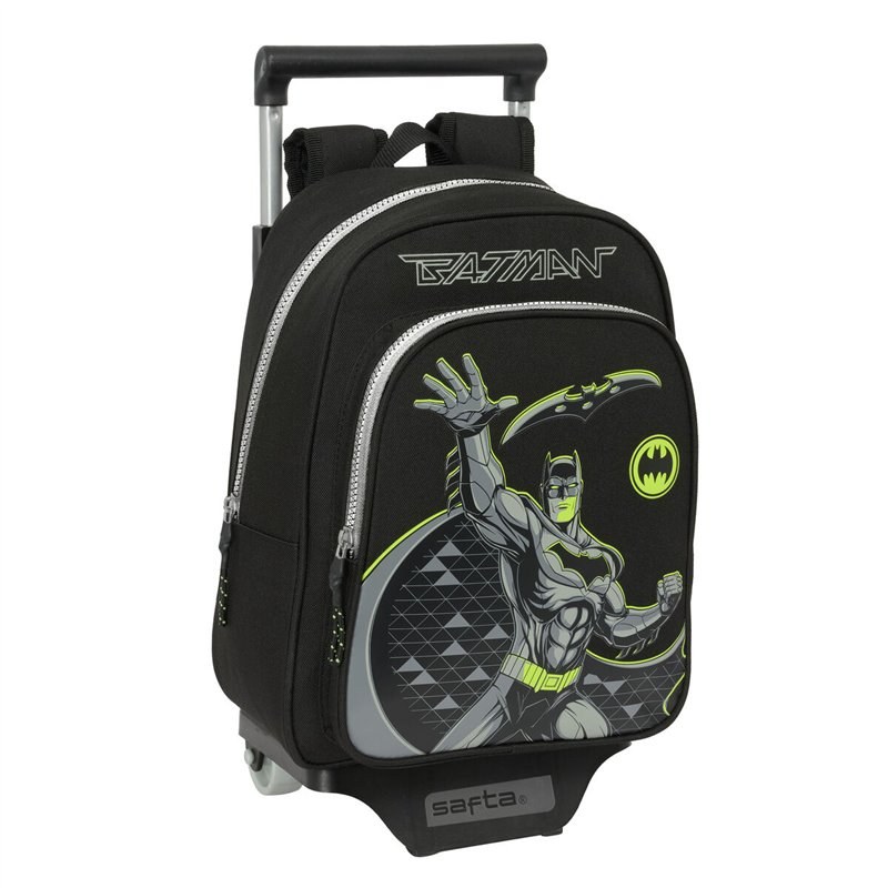 Cartable à roulettes Batman Game over Noir 27 x 33 x 10 cm