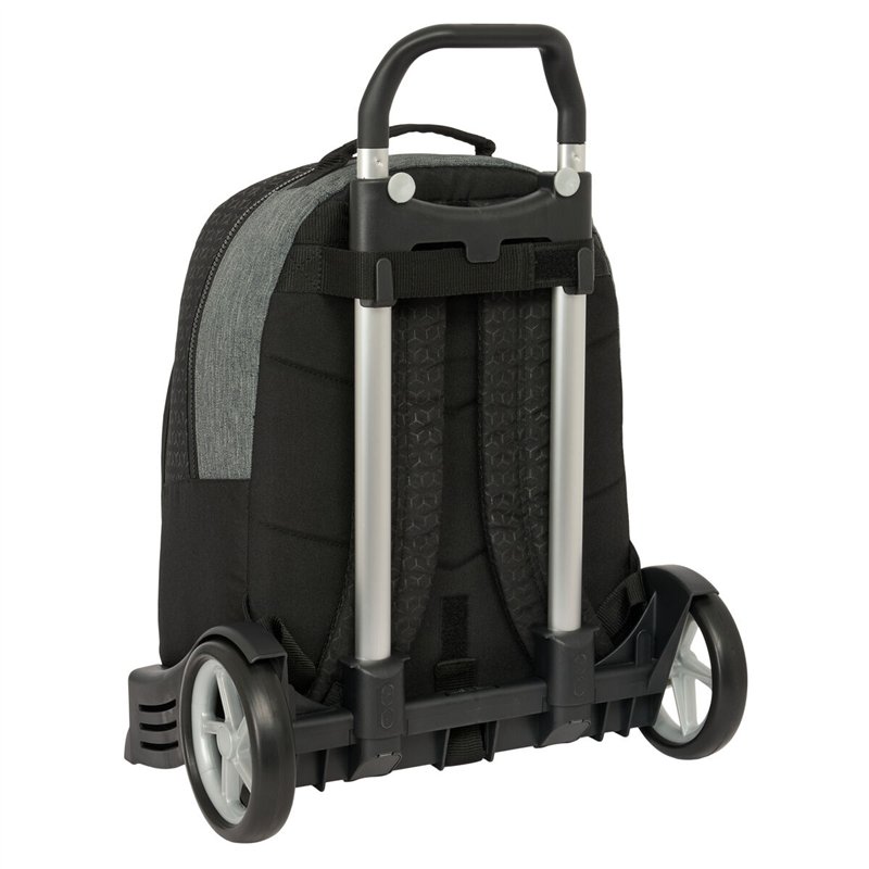 Image secondaire de Cartable à roulettes BlackFit8 Old school Noir Gris 32 x 42 x 15 cm
